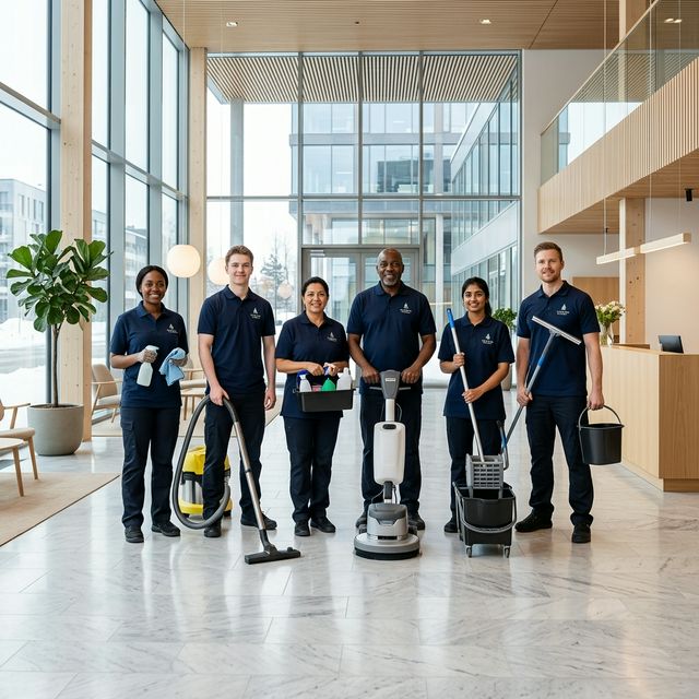 Diamond Cleaning professional team